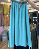 دامن کنفی جیب دار در سه رنگ (۲)