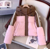 کاپشن وارداتی زنانه ودخترانه در سه رنگ (۱)