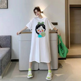 تیشرت بلند نخ پنبه وارداتی زنانه