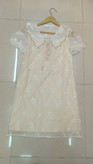 پیراهن حریر آستردار دخترانه وارداتی