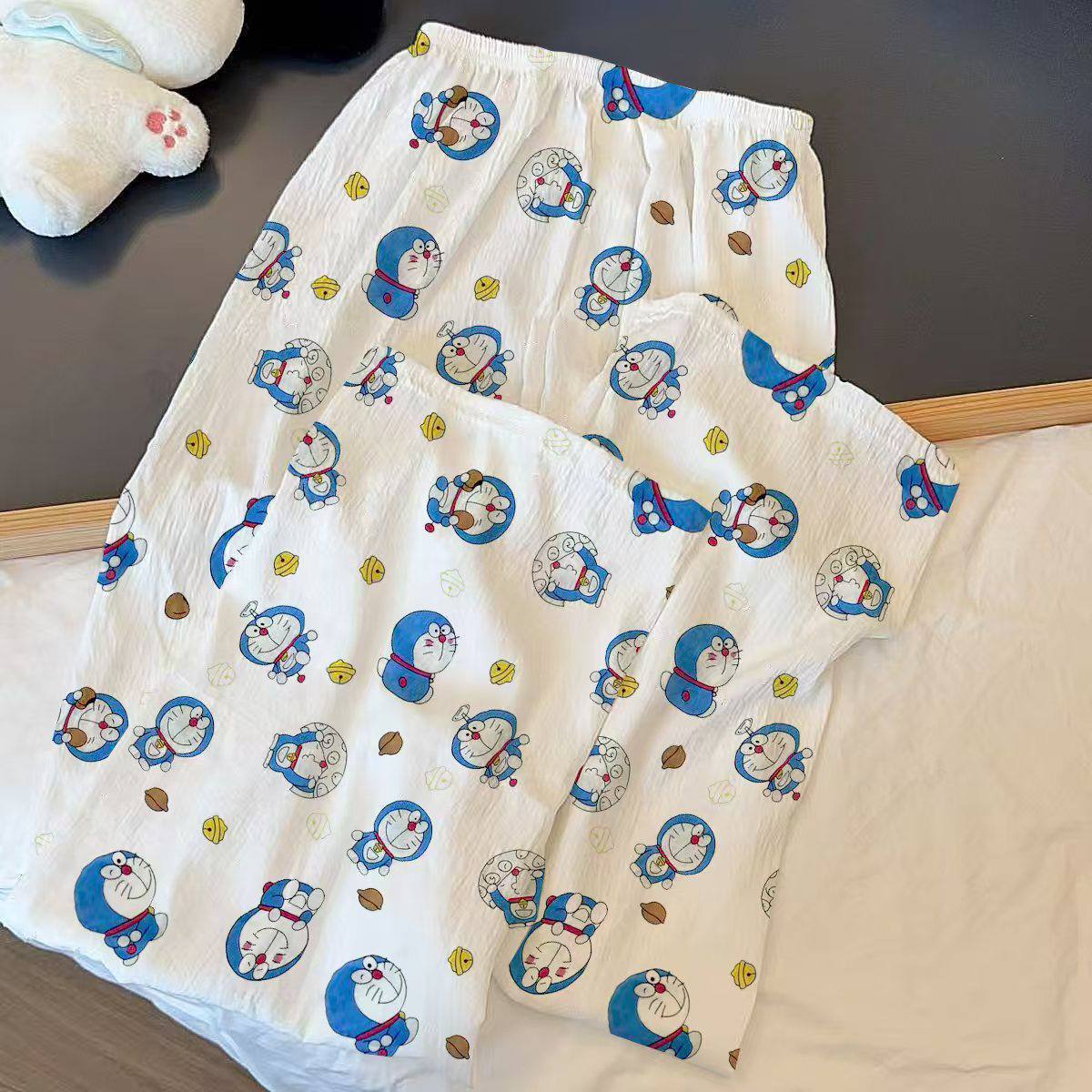 شلوار نخی وارداتی زنانه بدون آبرفت
