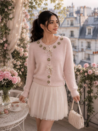 ژاکت بافت جلو باز زنانه و دخترانه وارداتی