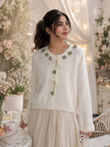 ژاکت بافت جلو باز زنانه و دخترانه وارداتی