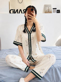 ست دوتیکه بلوز و شلوار خانگی زنانه وارداتی