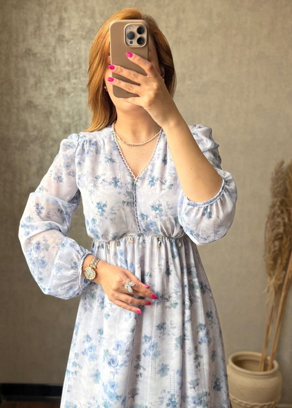 پیراهن بلند زنانه وارداتی