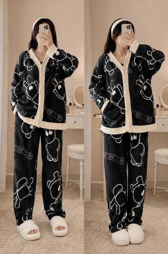ست حوله ای زنانه وارداتی