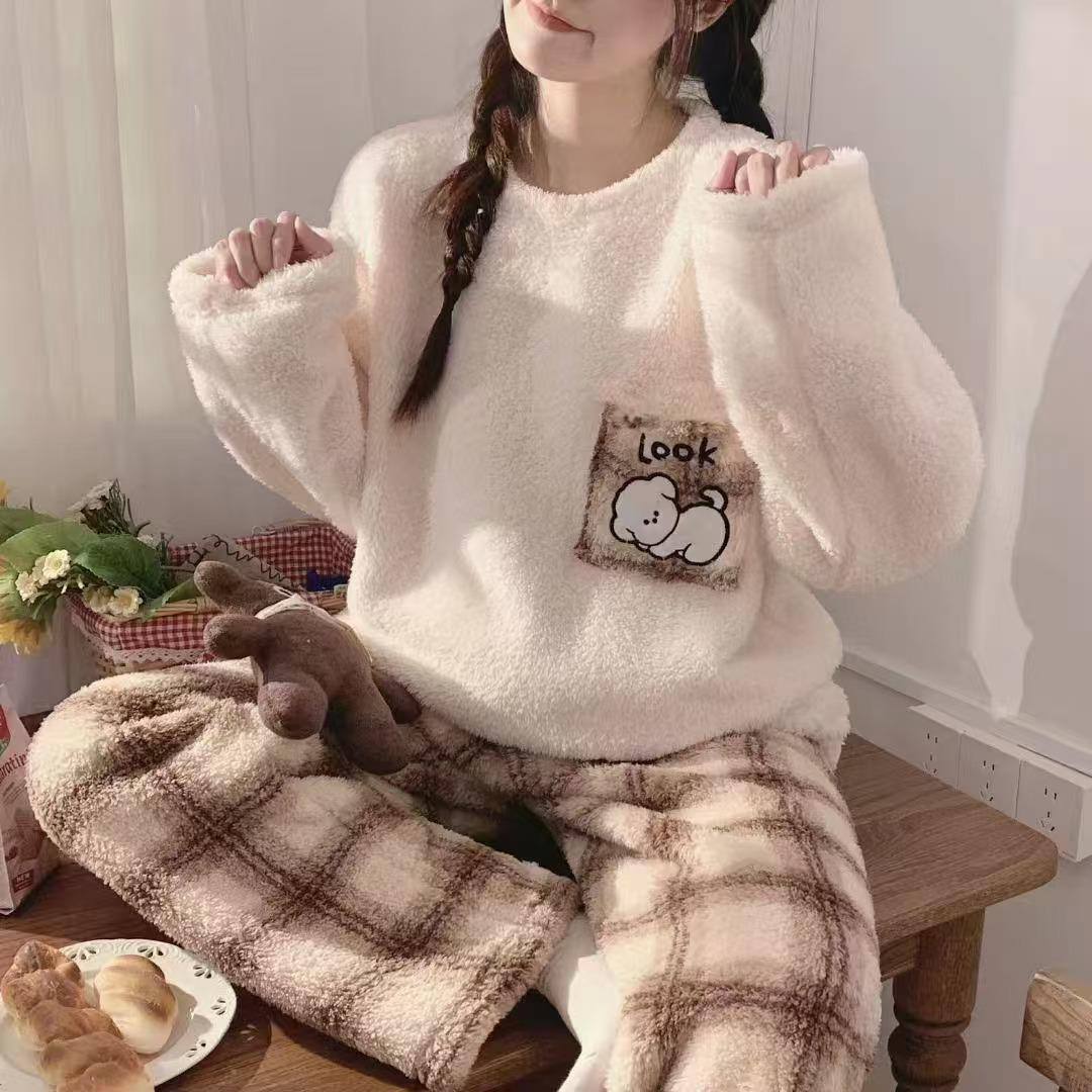 ست تدی زنانه و دخترانه گرم بالا زمستانه