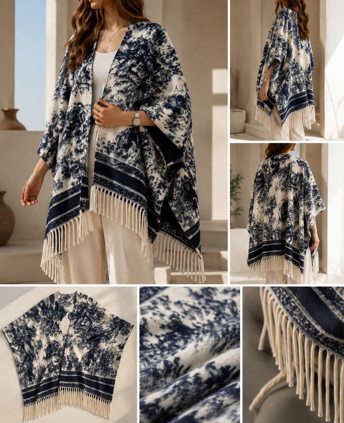 پانچو زمستانه گرم بالا جنس مستر وارداتی