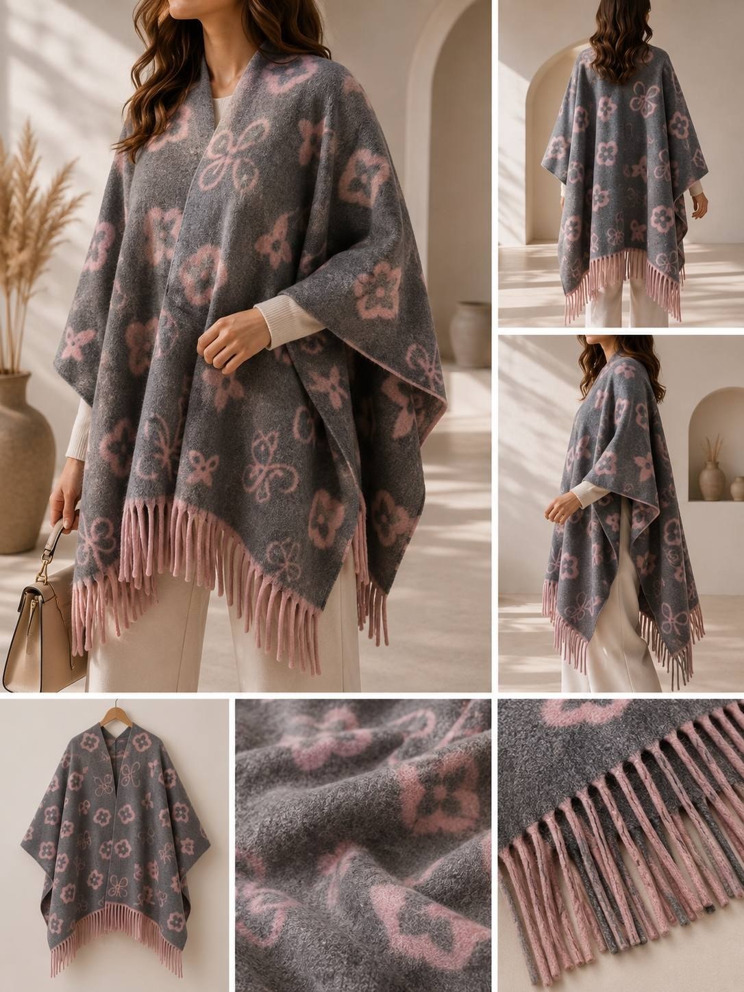 پانچو گرم بالا جنس مستر وارداتی