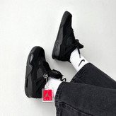 کفش جردن 4بلک کت Nike Air Jordan4 black cat 260