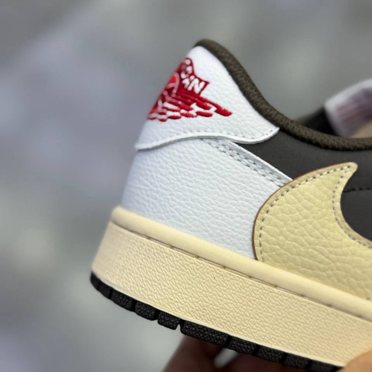 کفش جردن 1 ترویس اسکات موکا Nike Air Jordan 1Travis Scott Mocha 10261