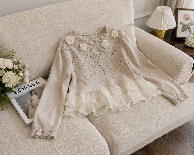ژاکت بافت کره ای مجلسی ۷۰۱۱۰