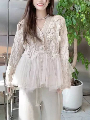 ژاکت بافت کره ای مجلسی ۷۰۴۶